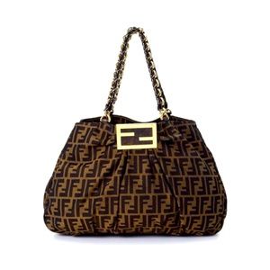 FENDI MIA ZUCCA CANVAS BAG